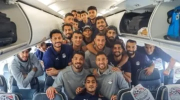 رسالة من الطائرة.. منتخب مصر يعلن إنجاز المهمة في طريق العودة للقاهرة 1